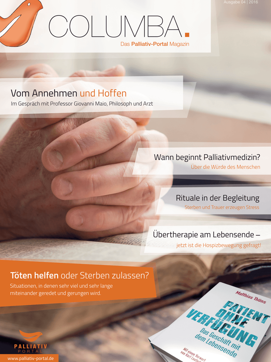 Cover COLUMBA | Ausgabe 10 2016